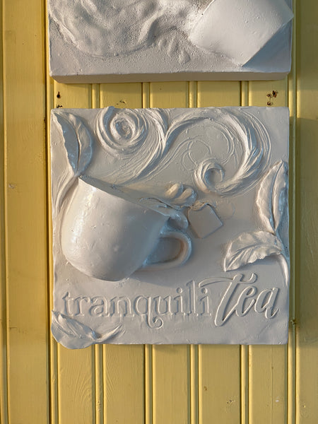 TranquiliTea Kitchen Relief Wall Sculpture - Exclusive to The Sculpture Store