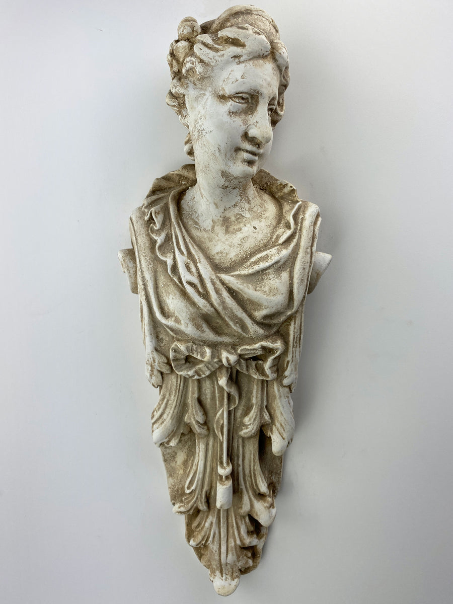 Classical Greco-Roman Female Bust Sculpture in United States