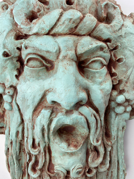 Bacchus Fountain Face