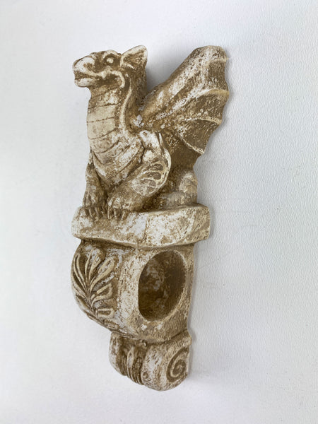 Winged Dragon Curtain Rod Drapery Sconce