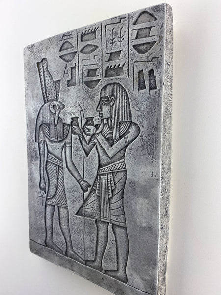 Egyptian God Horus Wall Tablet