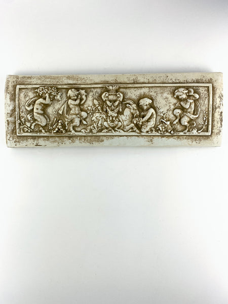 Satyr Party Greek Wall Plaque