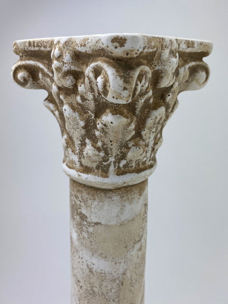 15" Aged Corinthian Column