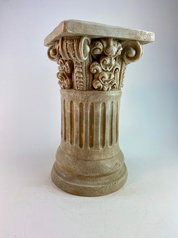 16" Classic Ionic Fluted Column Pedestal