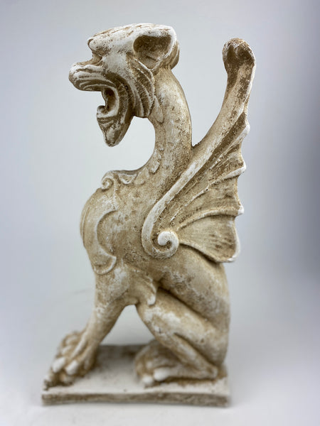 Gothic Griffin Dragon Lion Statue
