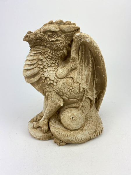 Mythical Medieval Dragon Statue