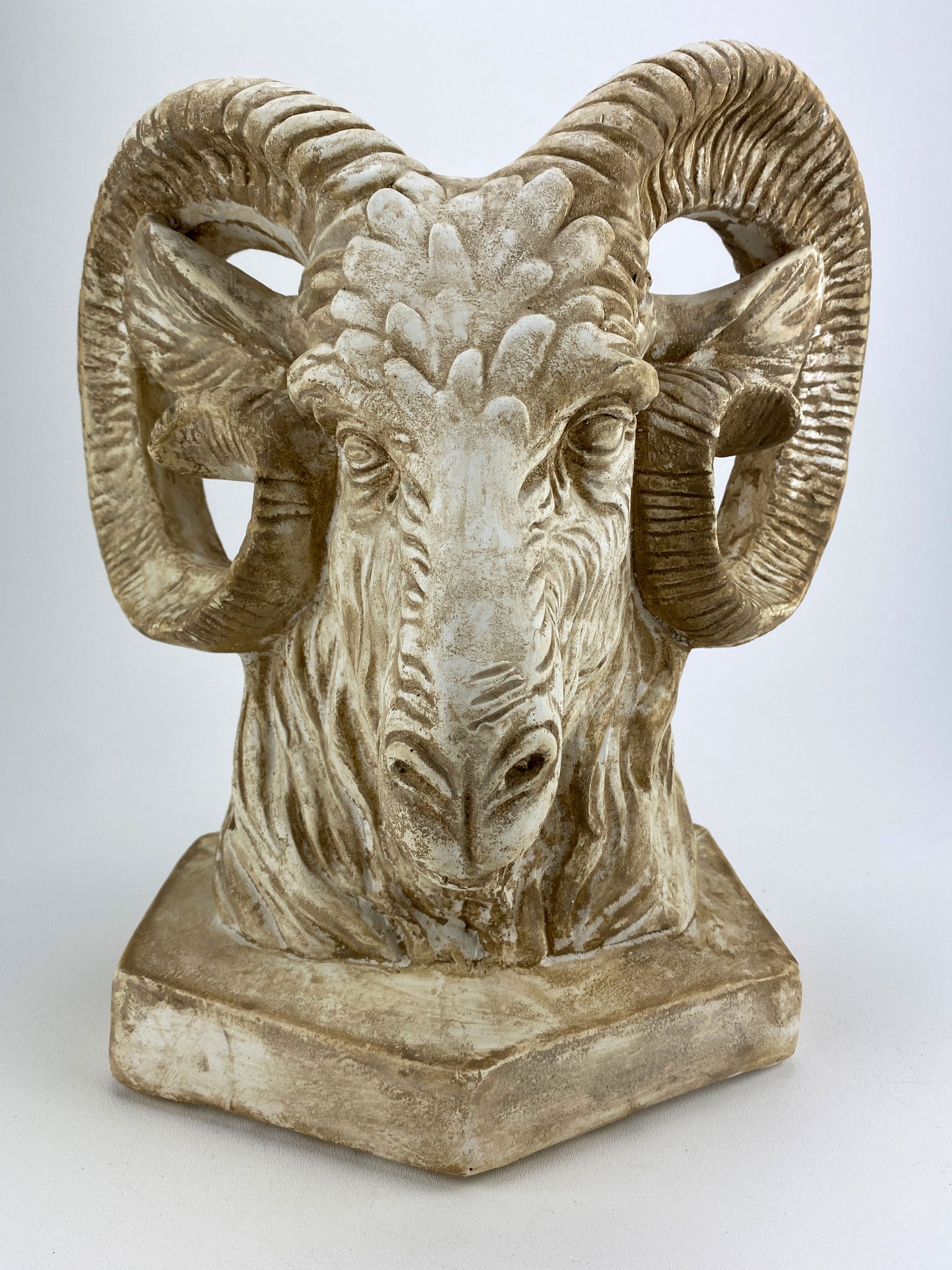 Ram Head Statue