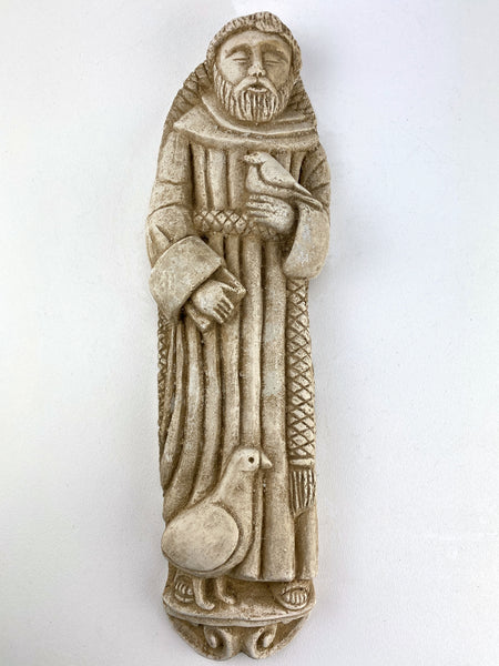 17" Saint Francis of Assisi Wall Statue