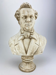 Composer Franz Schubert Bust Sculpture
