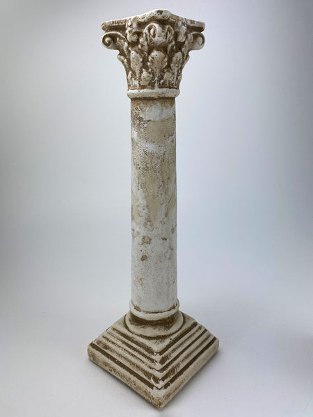 15" Aged Corinthian Column