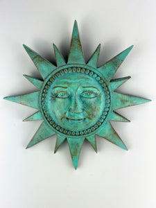 Helios Sun with Spikes Wall Sculpture