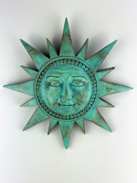Helios Sun with Spikes Wall Sculpture