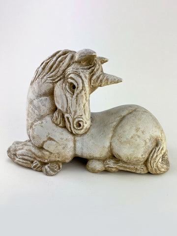 Mythical Unicorn Horse Relaxing