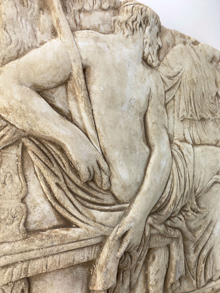 Zeus at Court of Olympus Fragment